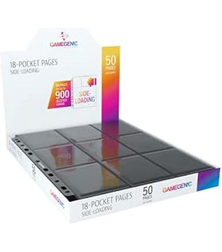 Pages Ultrasonic Sideloading 9-Pocket Display Sheets - Clear, Pack Of 50 - View #4