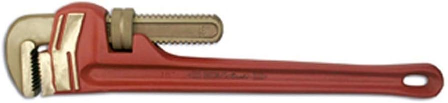 Ega Master 71459 - Heavy Duty Pipe Wrench 10" Non Sparking Al-Bron