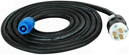 Neutrik PowerCon Cable Locking 3-Pin 15A Type A to AC Wall Plug 25 Ft