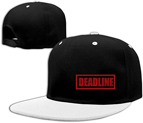 HFIUH5 Unisex Baseball Cap Adjustable Athletic Deadline Design Trendy Hat for Men and Women