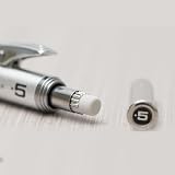 Pentel Graphgear 1000 0.7mm Mechanical Pencil PG1017C Brushed Steel view 3