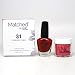 ANC Amazing Nail Concepts Matched kit # 31 Cherry Red