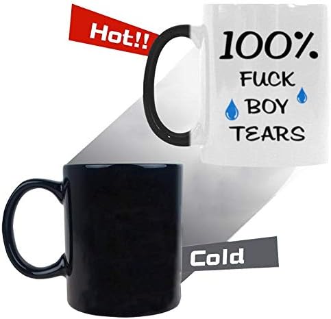 boy tears mug