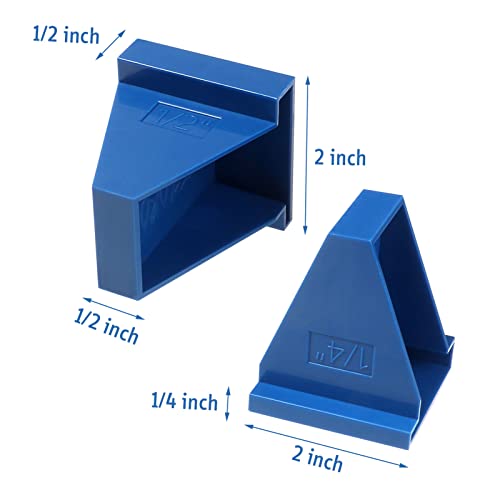 Flooring Spacers, 1/4” & 1/2” Gap (24 Pack) for Laminate Wood Flooring