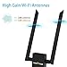 AC1300 USB WiFi Adapter for Long Distance, 2.4 / 5GHz Dual Band Wireless Adapter USB 3.0 Network Card for Laptop Desktop PC Support Win 7/8.1/10/XP/Vista, Mac OS X10.6-10.15