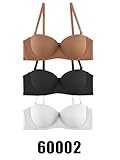 Youmita 6 Pack PLUS SIZE PUSH UP BRAS, D AND DD CUP BRAS