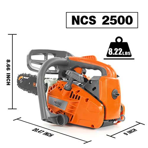 NEO-TEC 12 Inch Top Handle Gas Chainsaw 25.4cc 2-Stroke Portable Small Gas photo 12