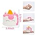 R HORSE 4 Pack Unicorn Squishy Set Narwhale Cake, Unicorn Cake, Unicorn Donut, Rainbow Horse Kawaii Cream Scented Squishy Soft Decompression Squeeze Toys Kids Stress Relief Toy Hop Prop