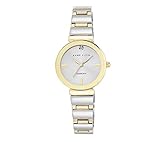 Anne Klein Women's Diamond Dial Two-Tone Polished Bracelet Watch