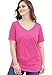 Ultimate Tee Women's Plus Size Ultimate Sweetheart Neck Tee