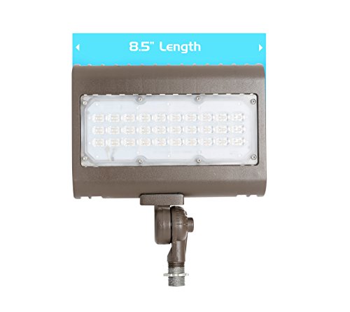Westgate Lighting LED Flood Light with Knuckle Mount – Best Security Floodlight Fixture for Outdoor, Yard, Landscape, Garden Lights – Safety Floodlights - UL Listed (50 Watt, 3000K Warm White) - Thumbnail 5