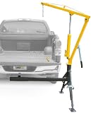 MaxxHaul 70238 Receiver Hitch Mounted Crane - 1000 lbs. Capacity