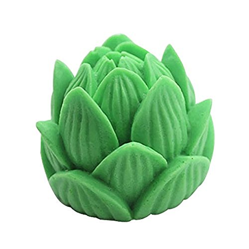 Sharlity Lotus Soap Candle Silicone Mold DIY Handmade Soap Molds