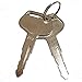 JEENDA 10 PCS Ignition Keys 787 TR261434 with Keychain Compatible with Komatsu Heavy Equipment Excavator Backhoe Dozer Roller Skidsteer Graders Kalmar Excavator Sakai