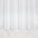 Eforgift Modern White Waffle Weave Fabric Shower Curtain Water Proof , Elegant Polyester Bathroom Curtain Machine Washable with Rustproof Grommets, 36 x 72 inches