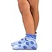 TeeHee Little Girls Cotton Basic Crew Socks 12 Pair Pack (6-8 Years, Large Dot & Hearts)