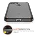 Trianium CLARIUM Series Case for Google Pixel 2 XL (2017) Premium Pixel 2 XL Phone Case Clear Cover [Shock Absorption TPU +PC Back] Reinforced Corner Cushion/Scratch Resistant Protection -Black/Clear