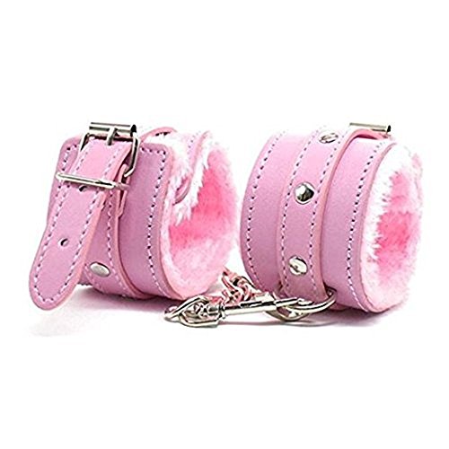 ANQI Adjustable Soft Tactical Handcuffs (Pink)