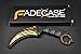 FadeCase Karambit Classic - Tiger Tooth - Real CSGO Knife Skin Counter Strike Global Offensive Full Tang Fixed Blade