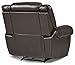 Homelegance 9668BRW-1 Glider Reclining Chair, Brown Bonded Leather