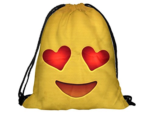 Paso Sacca Sportiva Per Bambini 43x34 Cm – Love Life Rosa, Leggera In Poliestere, Borsa Asilo E Scuola - 5