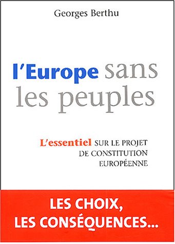 L' Europe sans les peuples