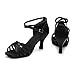 Roymall Women's Satin Latin Dance Shoes Model 213