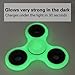 JINSEY Glow in The Dark Tri-Spinner Fidget Toy, Fluorescence