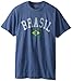 Brazil Vintage Scrum Country T-Shirt, Blue