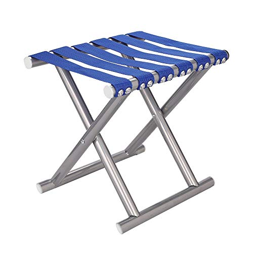 Ationgle Portable Folding Stools for Camping, Outdoor Lightweight Folding Chair for Picnic BBQ Fishing Hiking Travelling