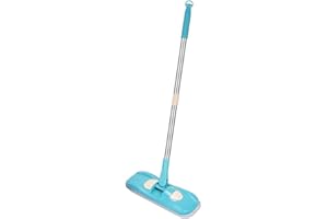 BSMSTONE Mini Mop Small Mop for Kids Housekeeping Pretend Play Cleaning Toy Gift for Boys Girls (Blue)