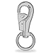 Hanging Chair/Hammock Chair Swivel Hook Snap by 500 LB Capacity - Outdoor/Indoor