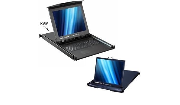 Amazon Com Dual Slide Rackmount Console Monitor Drawer W