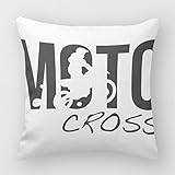Motocross Motor Bike Pillow Cases For Throw Pillows Home Throw Pillow
