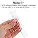Jianuo 18mm by 14mm Stem Clear Scientic Glass Tube Adapter (3 inch)