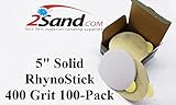 5-inch Solid Rhynostick White Line PSA Discs A/O