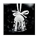 XIANGBAN Crystal Bells Christmas Ornaments 2023, Christmas Bell Ornament,Annual Edition Crystal Car Pendant Home Festive Jewelry (One)