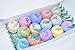 14 Bath Bombs by Jhaz Soaps: Bubble Bath, Lush Bath Experience, Bath Bombs for Kids, Non Staining, Relaxing and Moisturizing Ingredients, Made in the USA