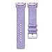 Aolvo Canvas Watch Bands Replacement Accessories Strap fit for Samsung Gear Fit2 Pro SM-R365/ Gear Fit2 SM-R360 Purple