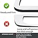 MOFORKIT Smoked LED 3rd Third Brake Light High Mounted Stop Compatible with Dodge Ram 1500 2500 3500 2009 to 2017