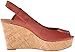 Nine West Women's Cantalope Leather Wedge Sandal