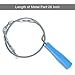 Vastar Professional 28 Inch Drain Snake Hair Catcher, Sink Dredge Pipeline Cleaner - Metal Drain Cleaning Tool for Bathroom Tubs, Toilet, Sink, Kitchen, Clogged Drains, Dredge Pipe, Sewers and More