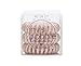 invisibobble Traceless Hair Ties, Spiral Hair Ties, Elastic, Hair Accessories for Women- To Be or Nude to Be (Pack of 3)