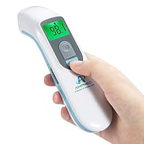 Termómetro de frente temporal infrarrojo digital sin contacto sin contacto de grado médico Amplim Hospital para