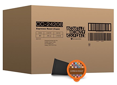 Double Donut Unflavored Coffee, Recyclable Single Serve Cups for Keurig K Cup Brewer, 80 Count (Espr - //coolthings.us