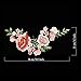 2Pcs Flower Iron on Patches - Embroidered Flower Patches Floral Iron on Applique - Cute Patches Flower Appliques for Clothing - Embroidery Patch Flower for Shirts, Jeans, Hats, Blouses, Pants, Skirts