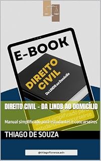 Livro Direito Civil - Da LINDB ao Domicílio: Manual simplificado para estudantes e concurseiros
