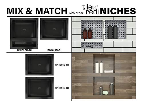 4 Redi+Niche+Single+Recessed+Shower