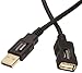 AmazonBasics USB 2.0 Extension Cable 2-Pack - A-Male to A-Female  - 3.3 Feet (1 Meter) primary