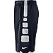 Nike Kids Boys' Elite Stripe Short (Little, Obsidian/Obsidian/White, MD (10-12 Big Kids) X One Size